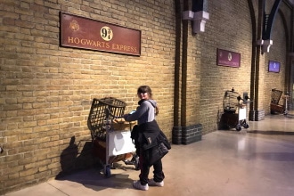 Hogwarts Express Studios Harry Potter a Londra