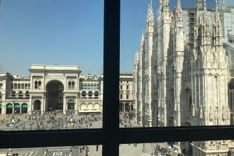 Piazza Duomo dal Museo del Novecento