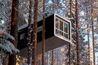 Treehotel Svezia - Casa sospesa sull'albero