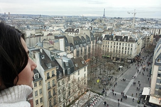 Parigi con bambini, Centre Pompidou vista