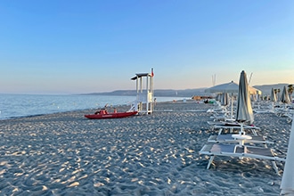 Sira Resort in Basilicata, spiaggia