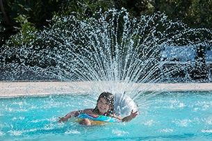  Resort in Sardegna per bambini, Le Dune, piscina