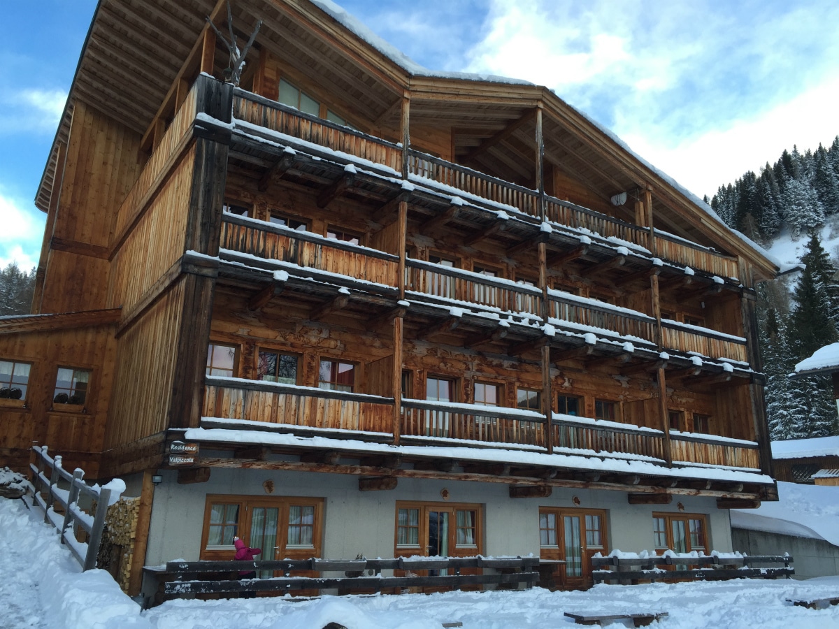 Residence Valpiccola, per bambini in Val di Zoldo, inverno