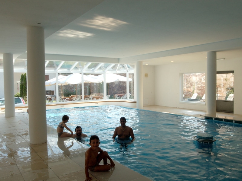 Hotel Italia Hotel per famiglie in Val di Fiemme, piscina