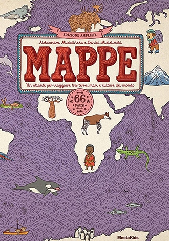 Libro per bambini Mappe di Electa kids, copertina