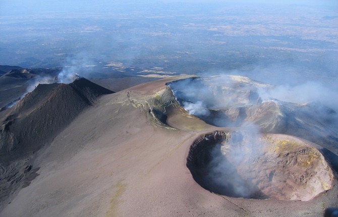 I crateri sommitali dell'Etna