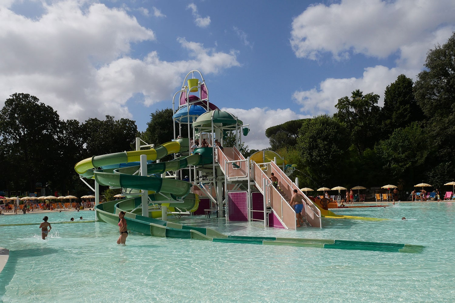 Acqua Splash estivo a Luneurpark