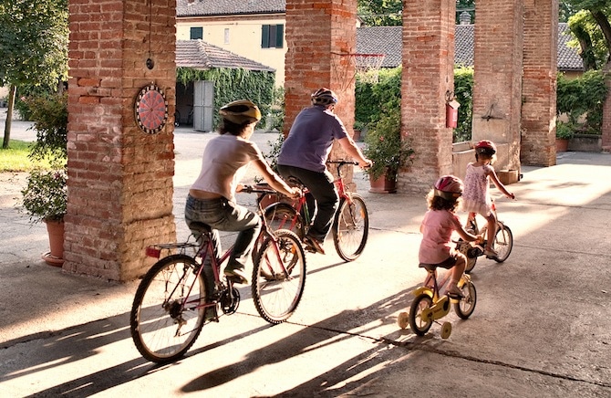 Monferrato in bici con i bambini
