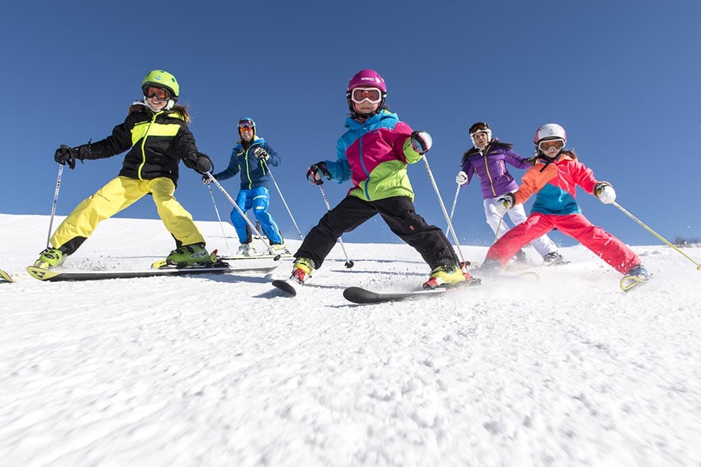Sciare in Alpe di Siusi con i bambini
