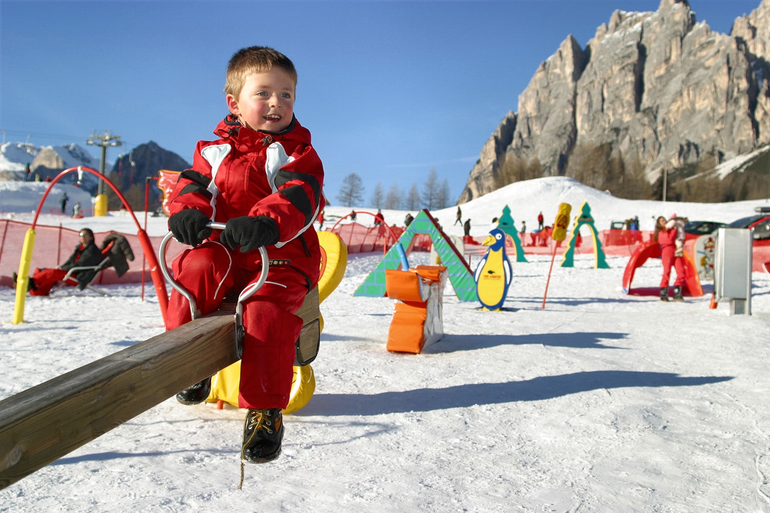 Giochi sulla neve a Cortina e nel Cadore