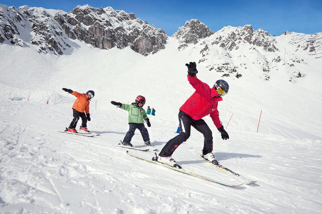 Sciare con i bambini gratis, Austria Tirolo