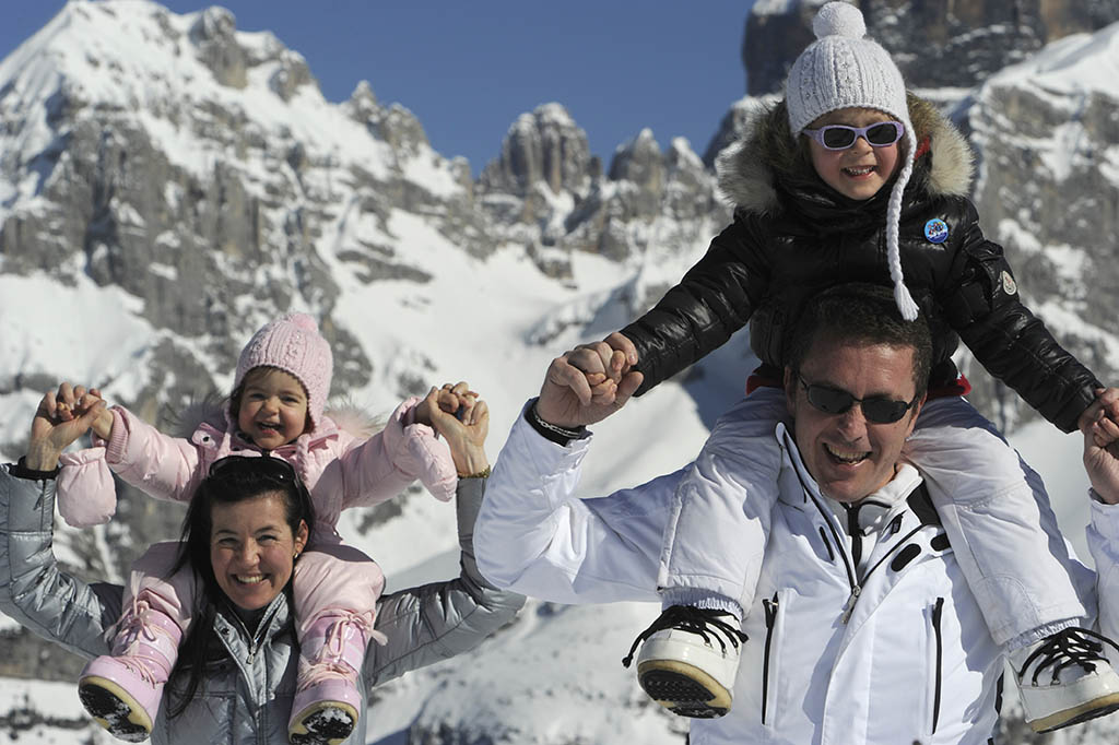 Sciare con i bambini gratis, Trentino