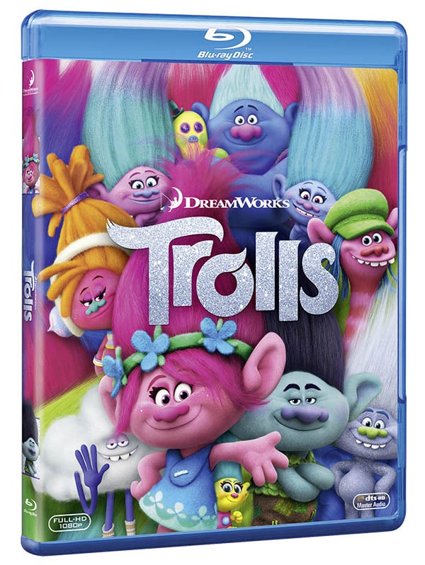 Concorso vinci con Trolls, DVD