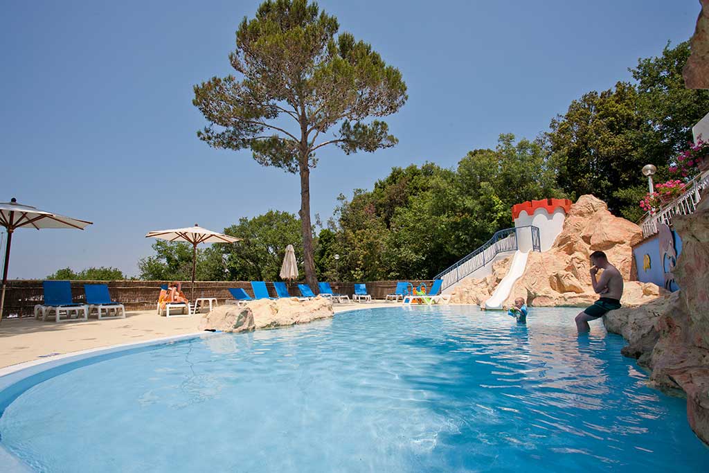 Villaggio Camping per bambini in Toscana Le Pianacce, piscina