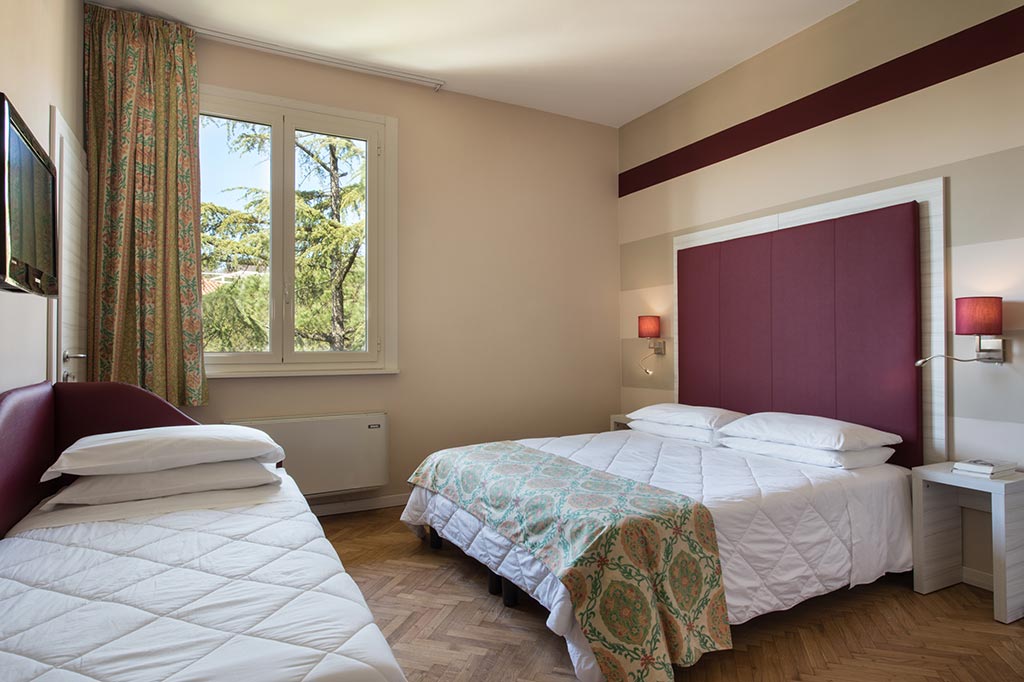 Hotel per famiglie a Montecatini Terme, Grand Hotel Panoramic, camera tripla