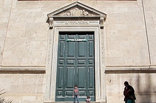 caravaggio-tour-bambini-roma-Basilica-San-Agostino