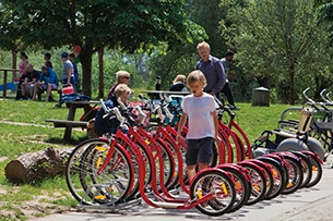 Olanda bici e battello con bambini, National Park de Biesbosch