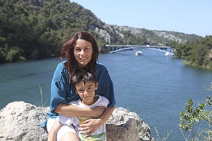 Al mare in Dalmazia con bambini, Parco Naturale Krka