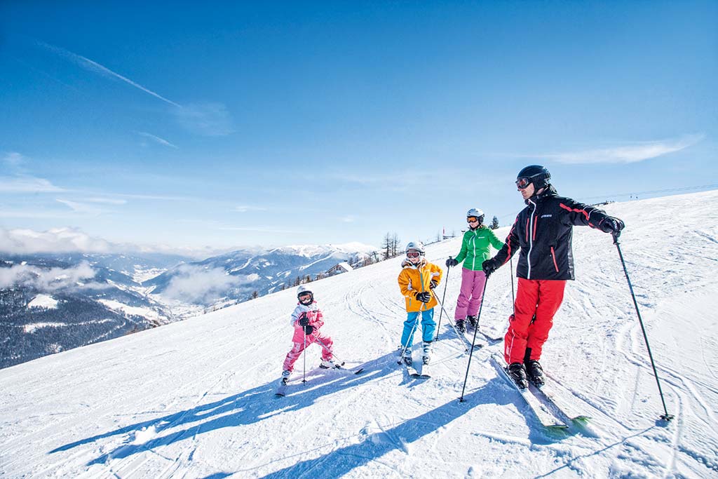 Hotel per bambini Carinzia, Hote Die Post inverno sugli sci