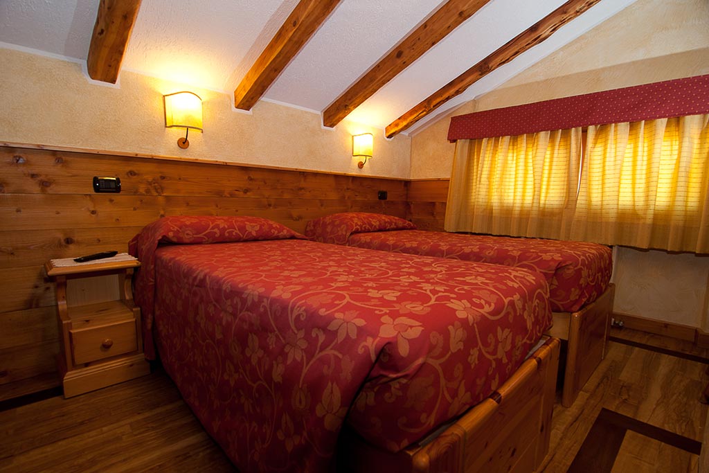 Hotel per famiglie Val d’Aosta, Hotel Zerbion camera