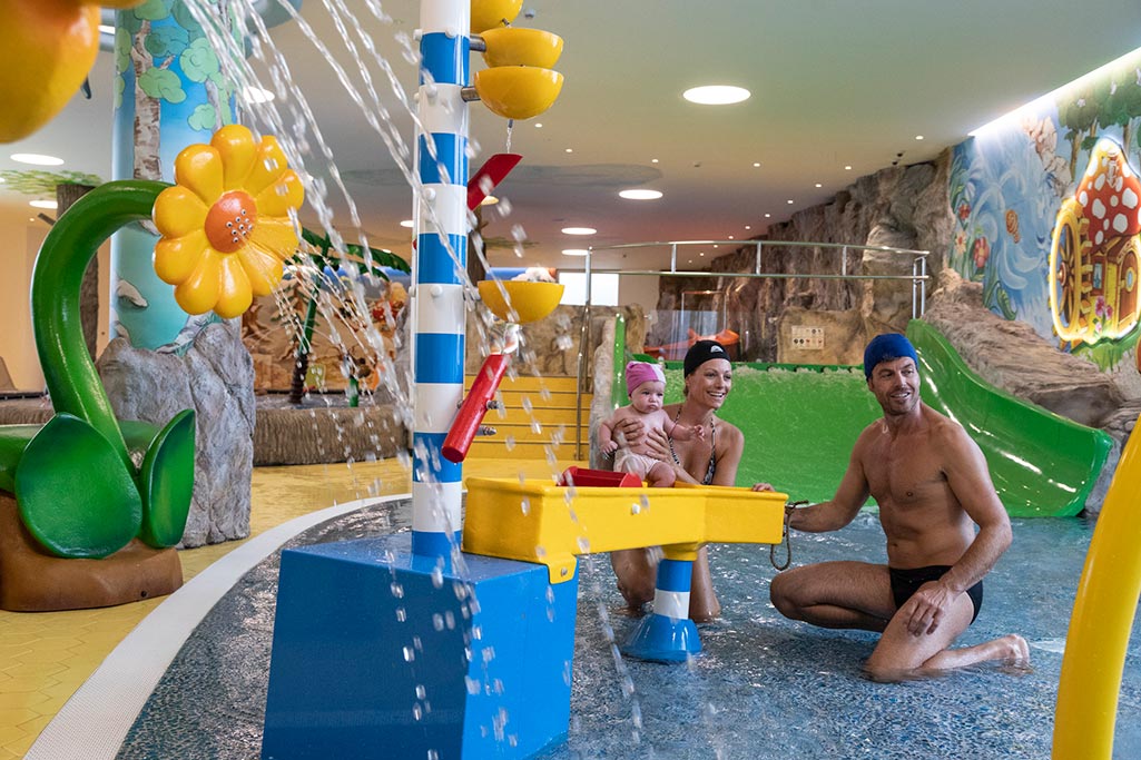 Family hotel Andalo, Alpino Baby Family, piscine Gaia Splash
