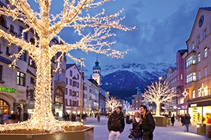 Natale a Innsbruck, Maria Theresien Strabe