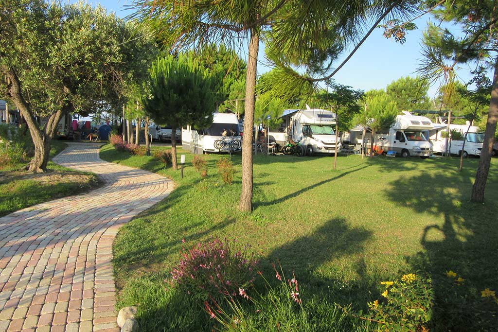 Villaggio Camping per bambini in Abruzzo - Pineto Beach, area camping