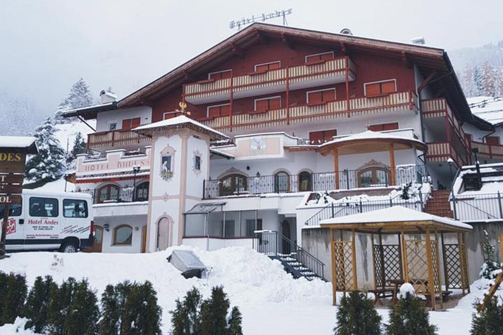 Family Hotel a Vigo di Fassa, Family Hotel Andes in Trentino, inverno