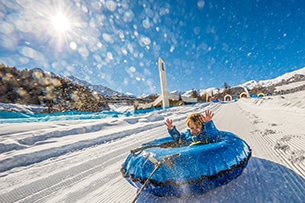 Giochi sulla neve, valle d'Aosta Fun Park Pila