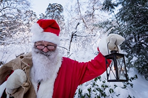 Lapponia svedese, Santa Claus