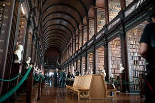 Trinity College Library - Biblioteca Dublino