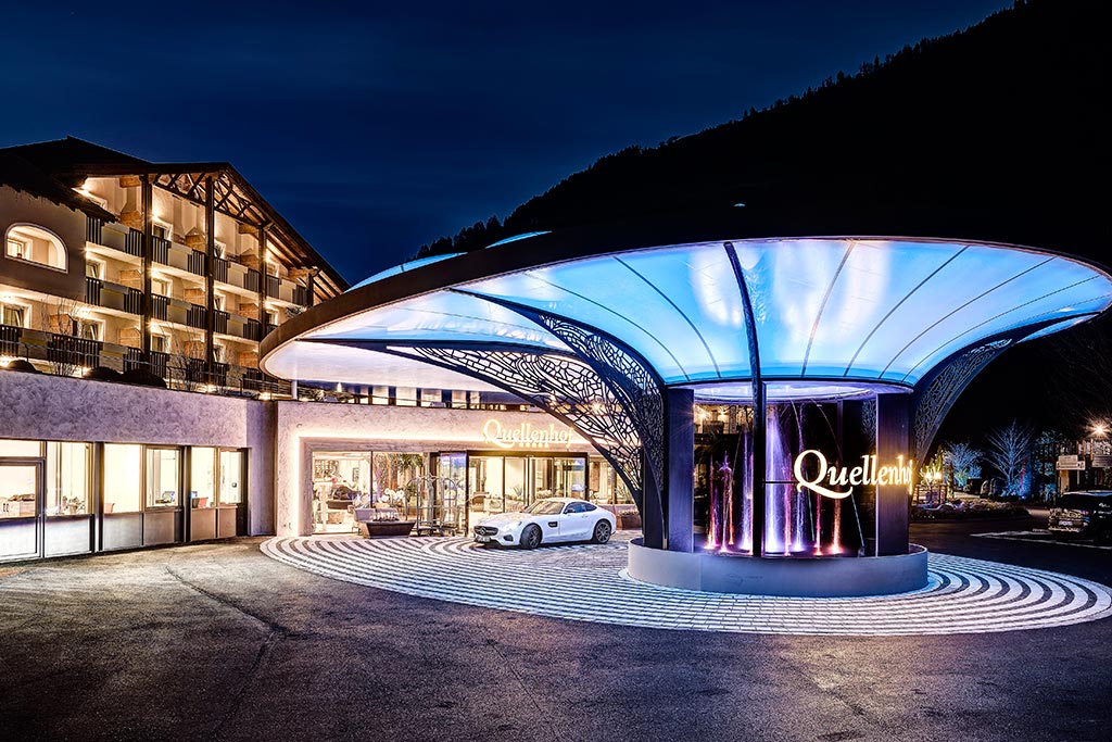 Resort per famiglie in Alto Adige,Quellenhof Luxury Resort Passeier, ingresso