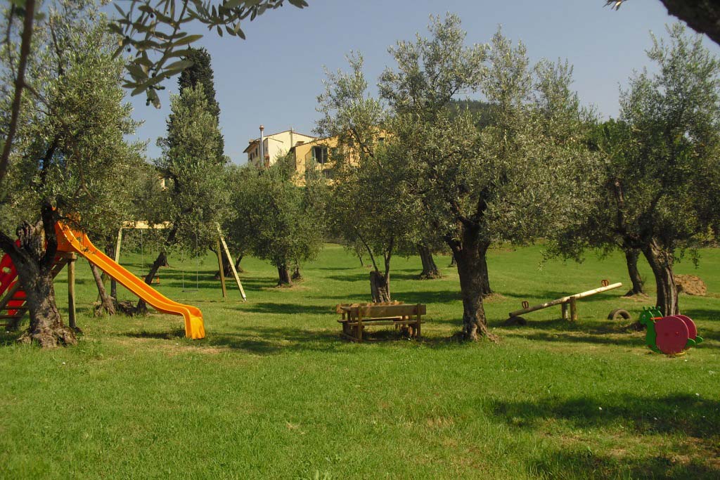 Agriturismo per famiglie vicino Firenze, Fattoria di Maiano, parco giochi