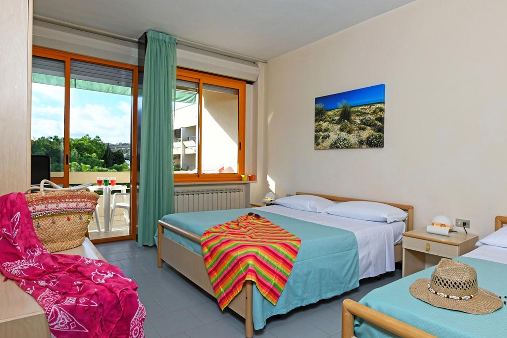Villaggio per bambini in Abruzzo sul mare, Residence Hotel Paradiso, camera