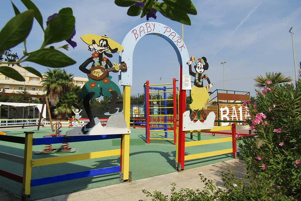 Residence per famiglie in Salento, Residence Baia D'Oro, baby park