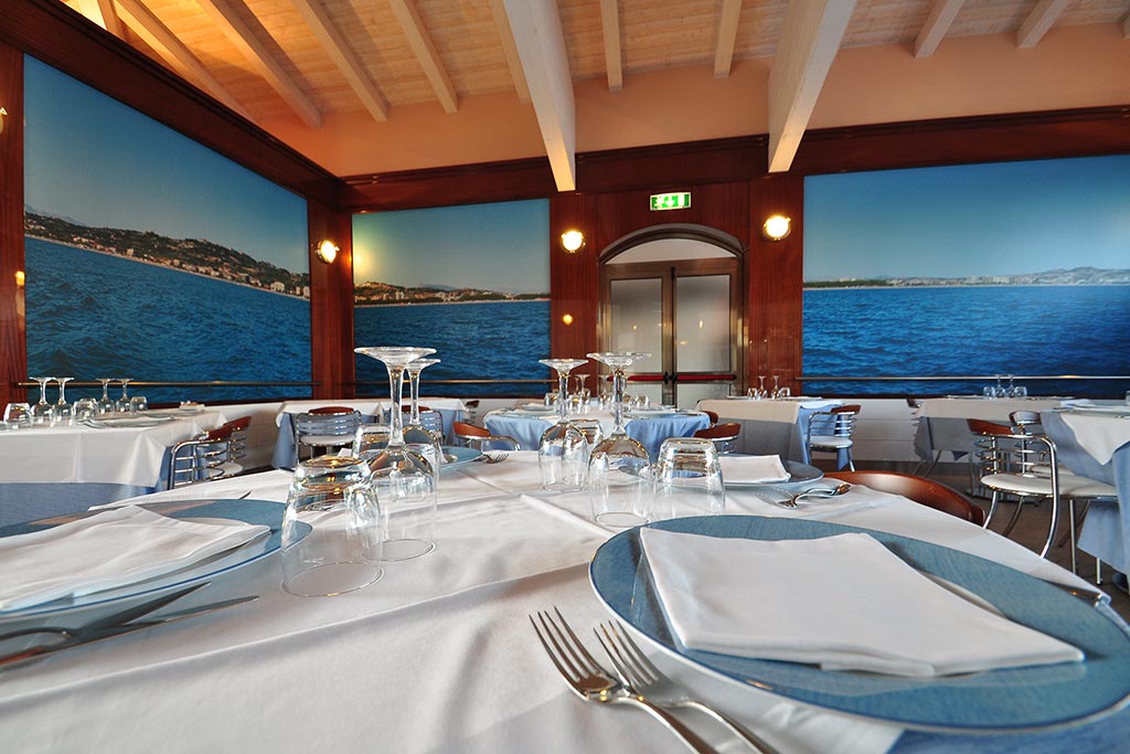 Hotel per bambini Tortoreto, Hotel Villa Elena, ristorante specialità di mare