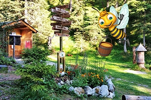 Vacanze in Austria in hotel che parlano italiano, Seefeld in Tirolo, sentiero delle api