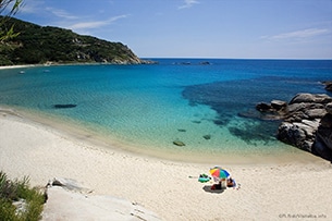 Isola d'Elba la spiaggia di Cavoli
