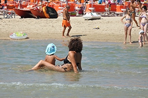 Estate a Tortoreto, cosa fare con i bambini, la spiaggia
