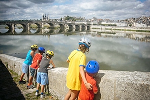 Bici in famiglia, in Francia, castelli della Loira