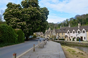 Cotswolds con bambini, Castle Combe