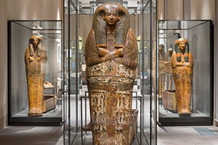 Museo egizio Torino, i sarcofagi