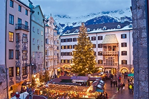 Mercatini di Natale a Innsbruck, centro storico