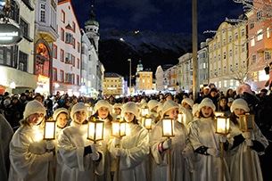 Mercatini di Natale a Innsbruck, coro