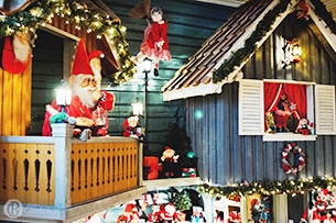 Babbo Natale in Norvegia, casa di Natale Tregaarden a Drøbak 