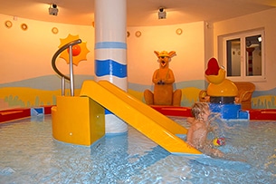 Vacanze invernali a Trebesing, Austria, piscina baby