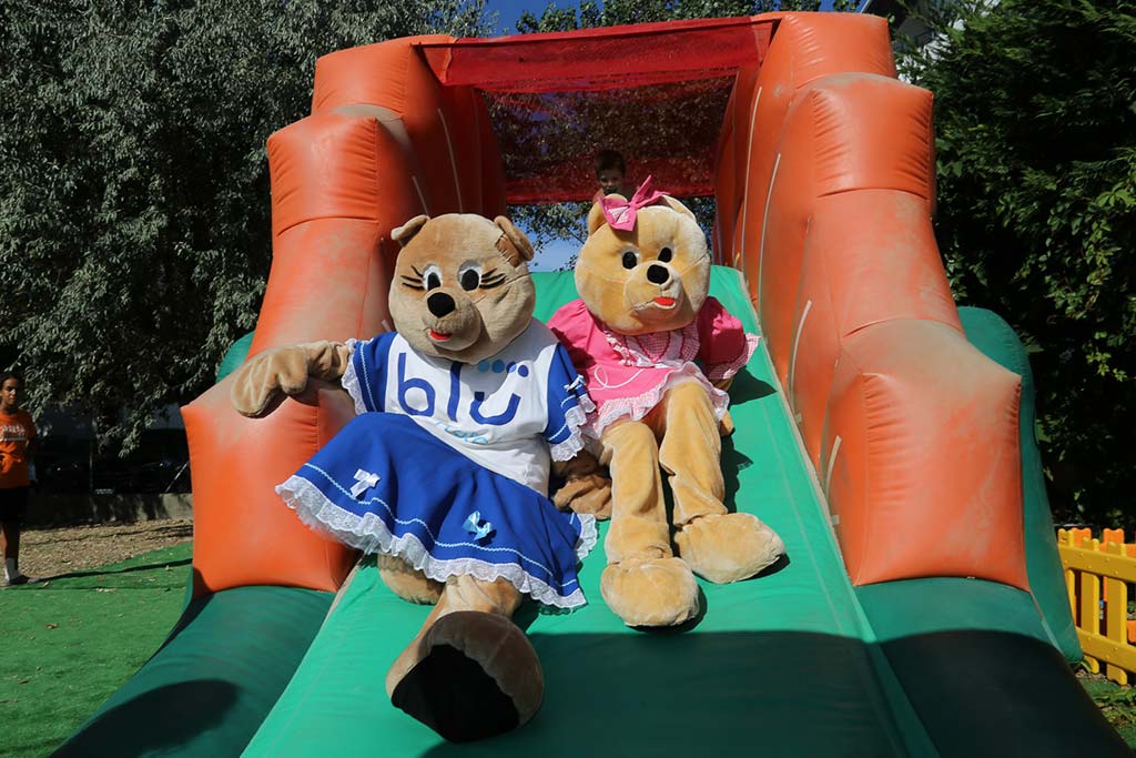 Blu Suite Resort per bambini a Igea Marina, le mascotte