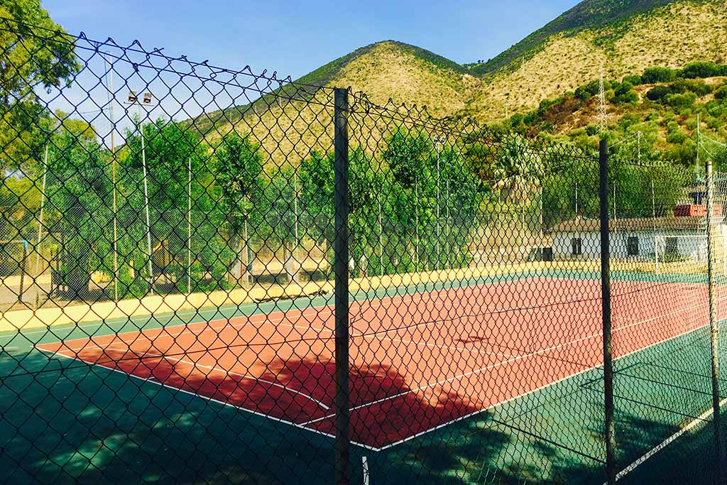 Camping Costa del Mito Campania Cilento, campo da tennis