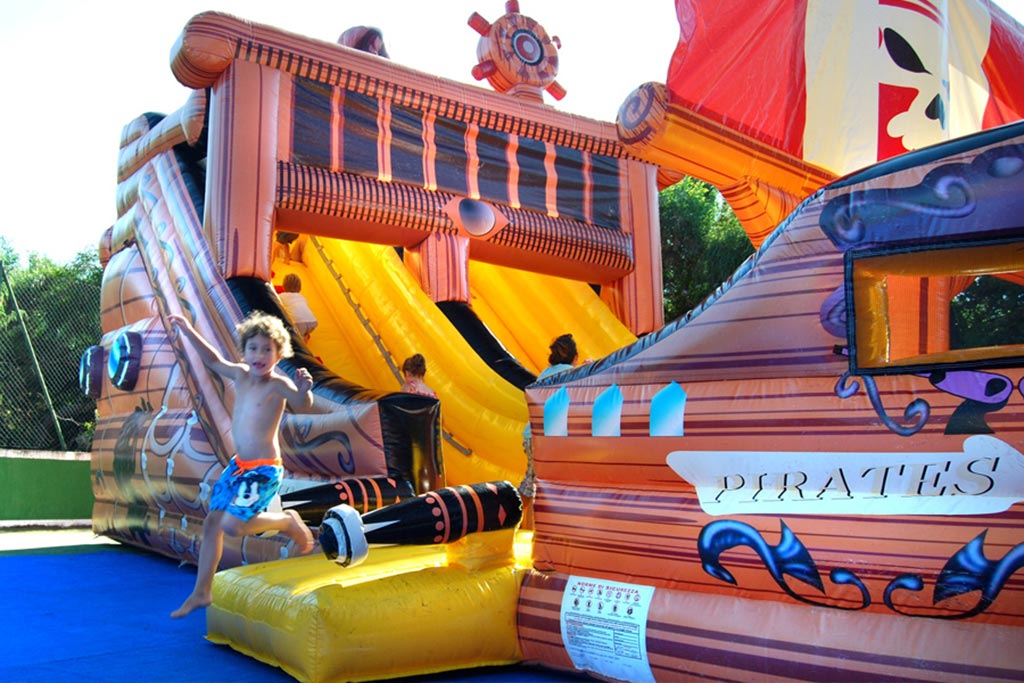 Le Dune resort per bambini in Sardegna, playground