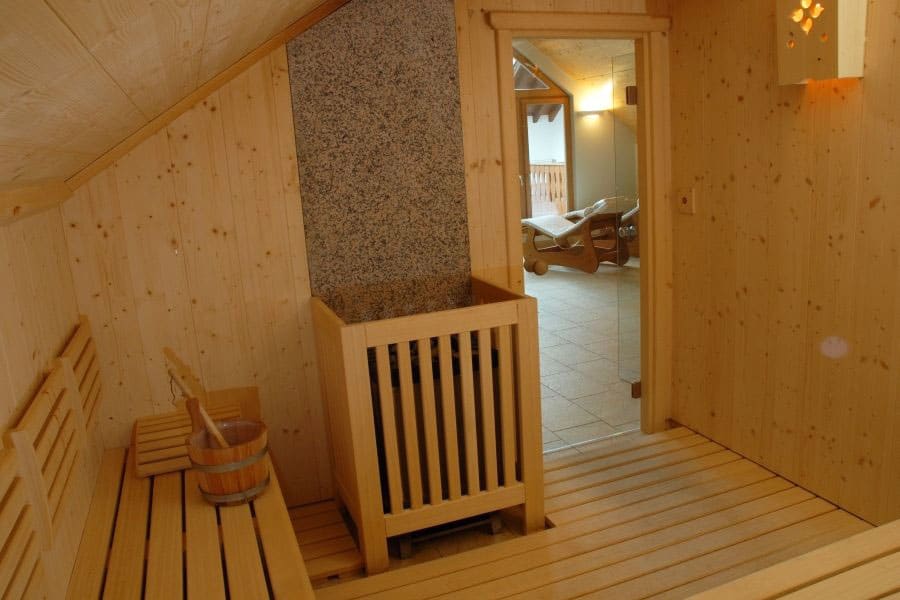 Family hotel Sole Bellamonte in Val di Fiemme, sauna